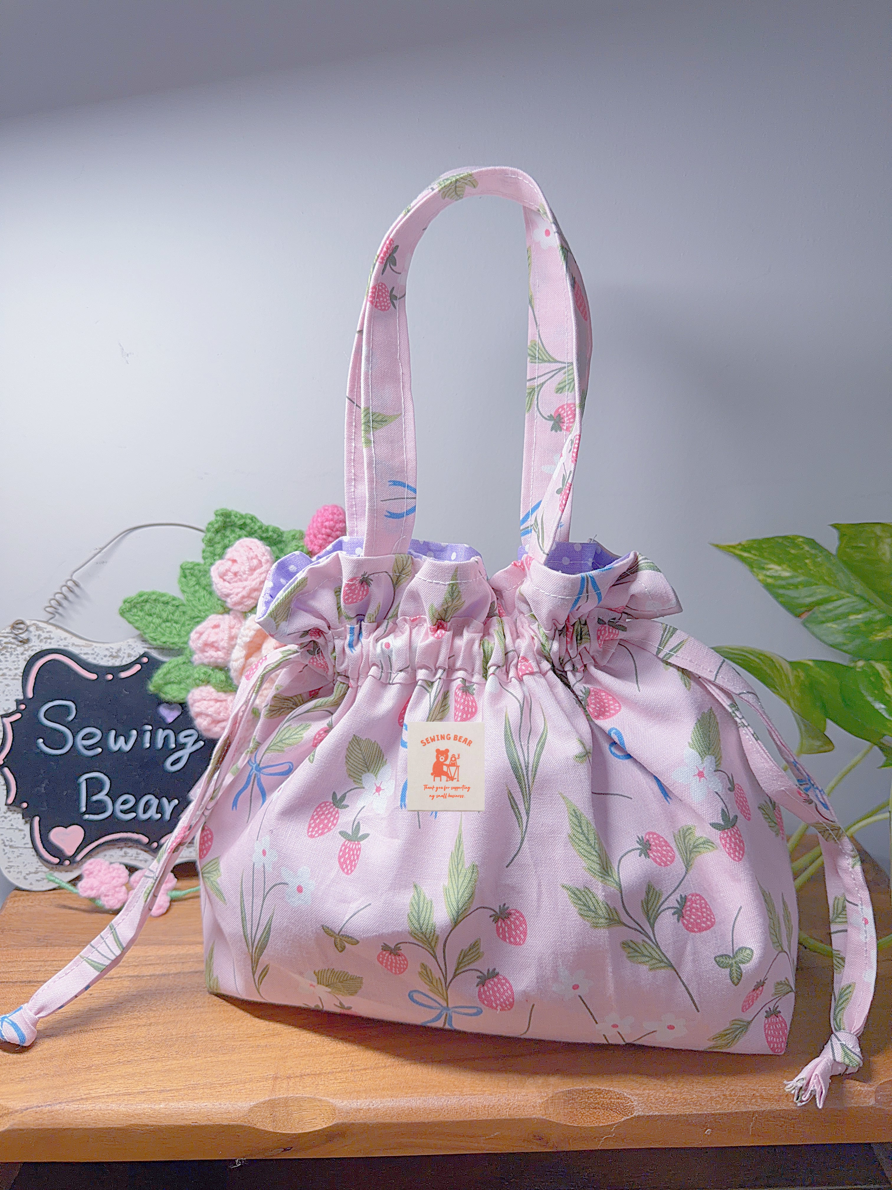 drawstring bag