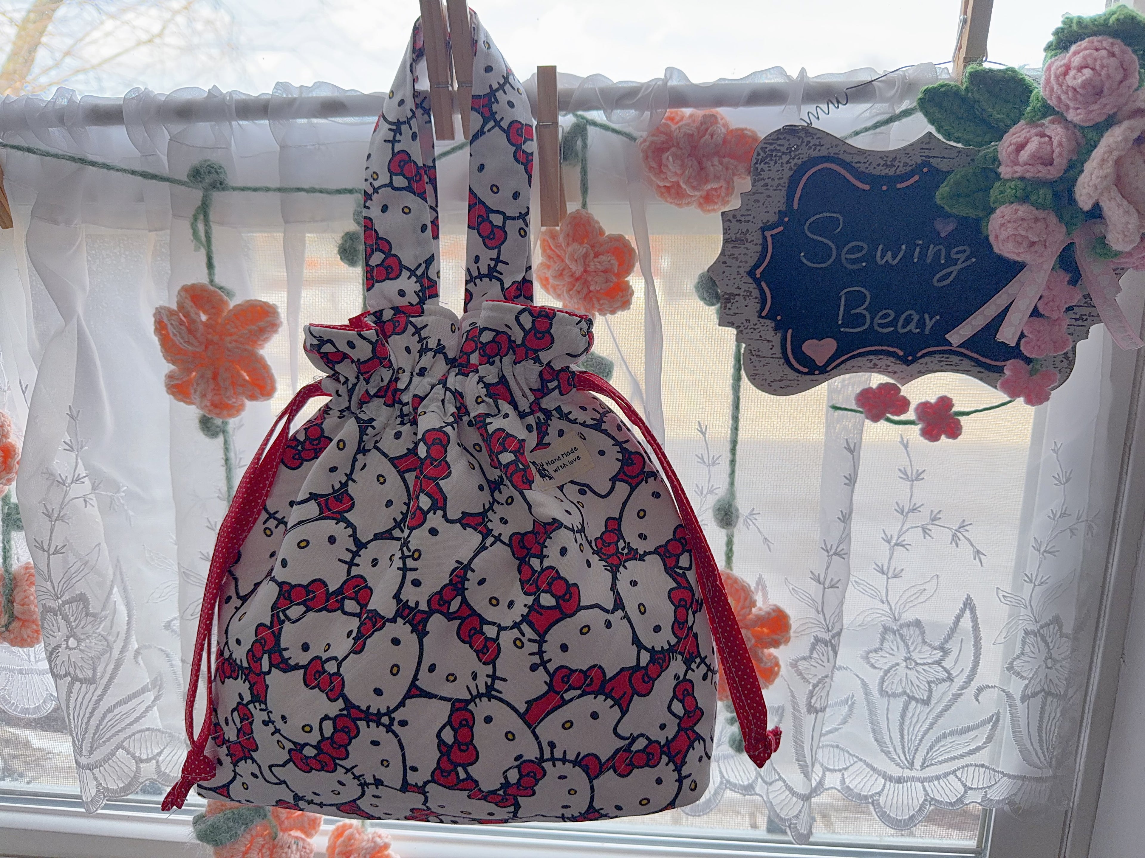 drawstring bag